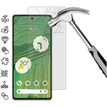 Google Pixel 8 Tempered Glass Screen Protector - Case Friendly - Clear