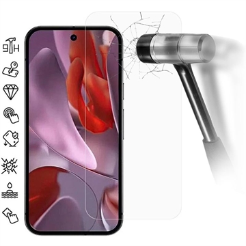 Google Pixel 9a Tempered Glass Screen Protector - Case Friendly - Transparent