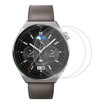 Huawei Watch GT 5 Tempered Glass Screen Protector - 41mm - Clear - 2 Pcs.