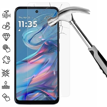 Motorola Moto G45 Tempered Glass Screen Protector - Case Friendly - Transparent