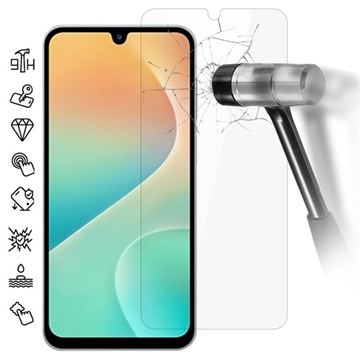 Samsung Galaxy F36 Tempered Glass Screen Protector - 9H - Case Friendly - Transparent