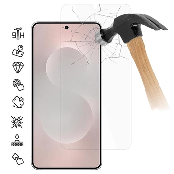 Samsung Galaxy S26 Tempered Glass Screen Protector - 9H - Case Friendly - Transparent