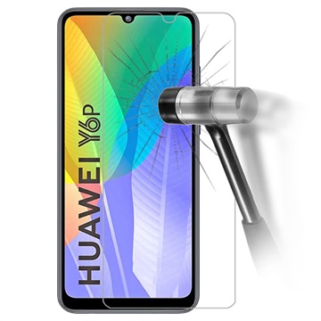 Huawei Y6p Tempered Glass Screen Protector - 9H, 0.3mm - Clear