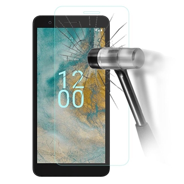Nokia C02 Tempered Glass Screen Protector - 9H - Clear