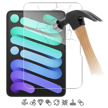iPad Mini (2026) Tempered Glass Screen Protector - 9H - Case Friendly - Transparent