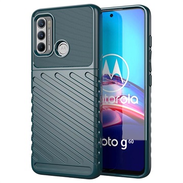 Thunder Series Motorola Moto G60/G40 Fusion TPU Case - Green