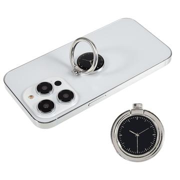 Wristwatch Design Ring Holder with Stand Function - Silver