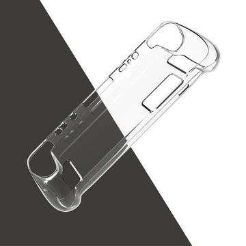 Transparent TPU Case for Steam Deck Console Anti-drop Protective Case Gamepad Cover - Transparent