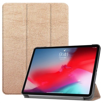 Tri-Fold Series iPad Pro 11 Smart Folio Case - Gold