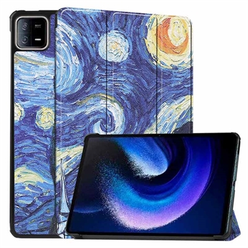 Xiaomi Pad 6/Pad 6 Pro Tri-Fold Series Smart Folio Case - Starry Sky