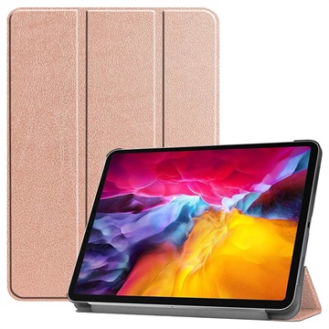 Tri-Fold Series iPad Pro 11 2022/2021 Smart Folio Case - Rose Gold
