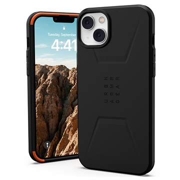 UAG Civilian MagSafe iPhone 14 Plus Hybrid Case - Black