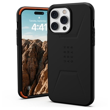 UAG Civilian MagSafe iPhone 14 Pro Max Hybrid Case - Black