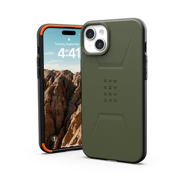 iPhone 15 Plus UAG Civilian MagSafe Hybrid Case - Green