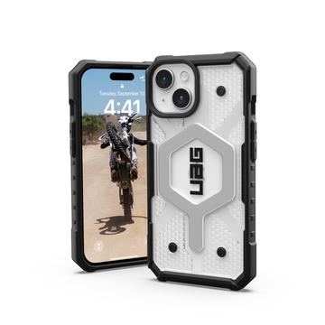 iPhone 15 UAG Pathfinder MagSafe Hybrid Case - Ice