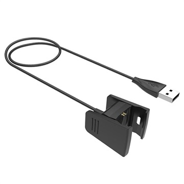 USB Charging Cable for Fitbit Charge 2 - 0.5m - Black