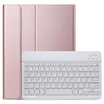 Ultra-Slim iPad Pro 11 2022/2021/2020/2018 Bluetooth Keyboard Case - Rose Gold
