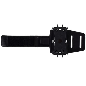 Universal Rotary Armband for Smartphones - 4- 6.5 - Black