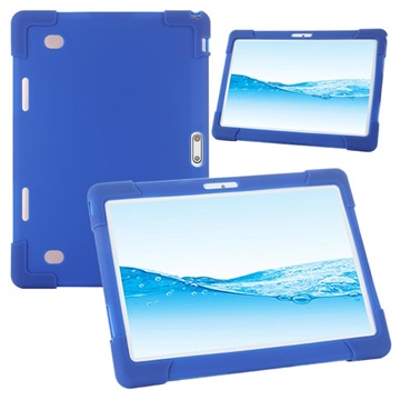 Universal Shockproof Silicone Case for Tablets - 10 - Dark Blue
