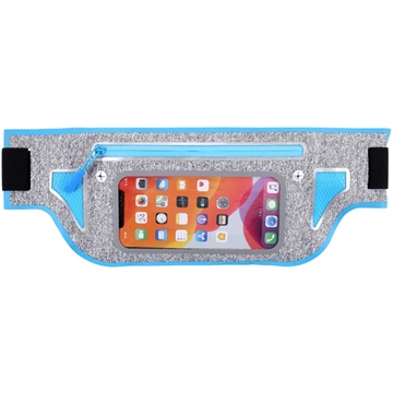 Universal Sports Waist Bag for Smartphones - 7 - Baby Blue