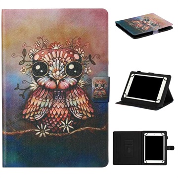 Universal Stylish Series Tablet Folio Case - 10’’ - Owl