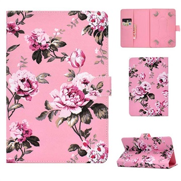 Universal Stylish Series Tablet Folio Case - 7 - Flowers