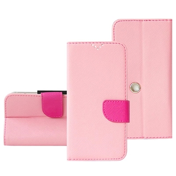 Universal Wallet Case with Rotary Holder - XXL - Pink