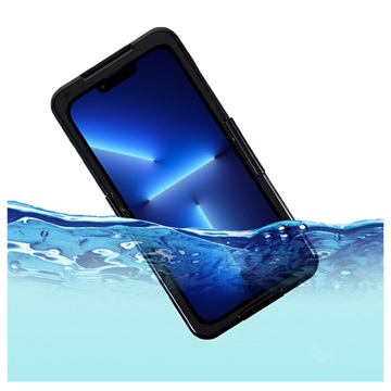 Universal Waterproof Case with Lanyard - 7 - Black