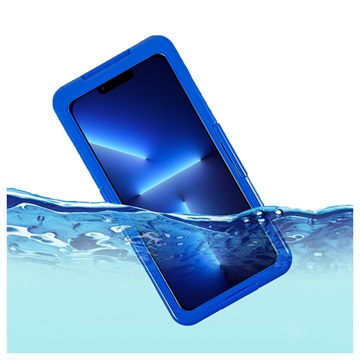 Universal Waterproof Case with Lanyard - 7 - Blue