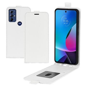 Motorola Moto G Play (2023) Vertical Flip Case - White