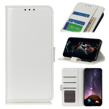 Google Pixel 4a 5G Wallet Case with Magnetic Closure - White