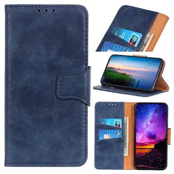 Xiaomi Mi 11 Pro Wallet Case with Kickstand Feature - Blue