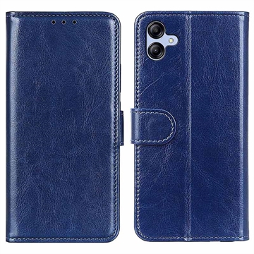 Samsung Galaxy A04e/Galaxy F04 Wallet Case with Stand Feature - Blue