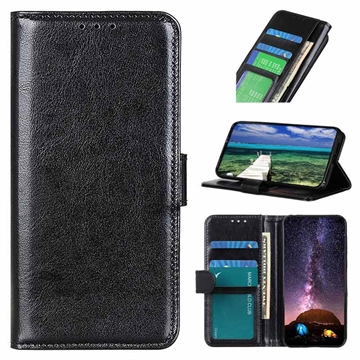 Huawei Mate 60 Pro Wallet Case with Stand Feature - Black