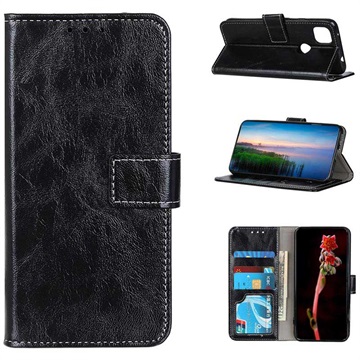Google Pixel 5a 5G Wallet Case with Magnetic Closure - Black