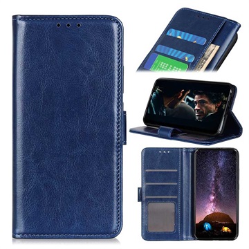 Honor 30 Pro/30 Pro+ Wallet Case with Magnetic Closure - Blue