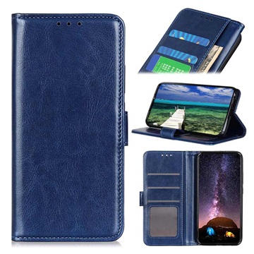 Nokia X10/X20 Wallet Case with Magnetic Closure - Blue
