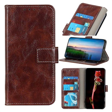 Samsung Galaxy A53 5G Wallet Case with Stand Feature - Brown