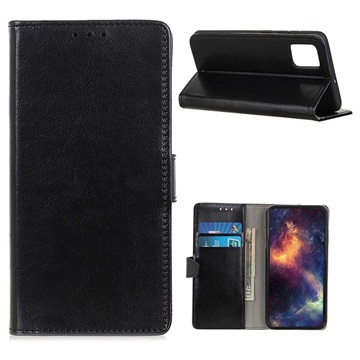 Motorola Moto G9 Plus Wallet Case with Magnetic Closure - Black