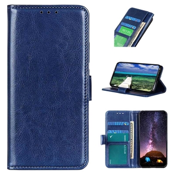Honor X9a/X40 Wallet Case with Stand Feature - Blue