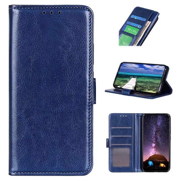 Motorola Moto G53/G13/G23 Wallet Case with Stand Feature - Blue
