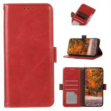 OnePlus 11 Wallet Leather Case with RFID - Red