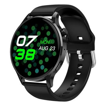 Watch3 pro 1.3 AMOLED Smart Watch with Metal Case Bluetooth Call Women Health Bracelet with Heart Rate Monitoring - Black