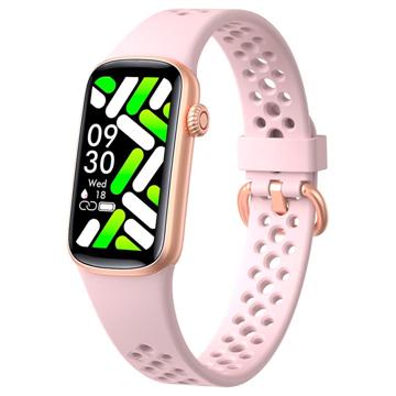 Waterproof Activity Tracker with Heart Rate H91 - Pink