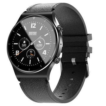 Waterproof Bluetooth Sports Smart Watch with Heart Rate GT08 (Open Box - Excellent) - Black
