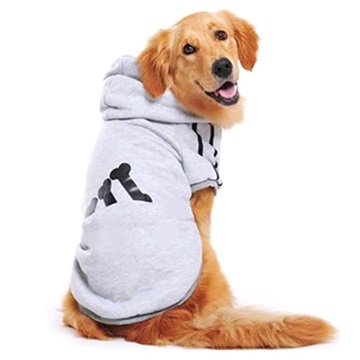 Winter Two Legs Sweater for Dogs - 3XL - Grey