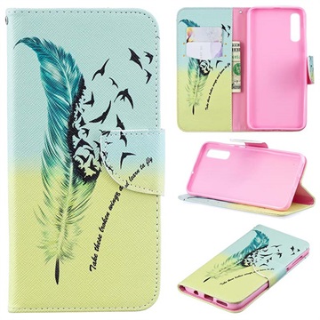 Wonder Series Samsung Galaxy A50 Wallet Case - Birds