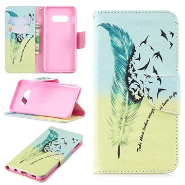 Wonder Series Samsung Galaxy S10e Wallet Case - Birds