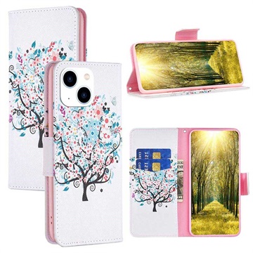 Wonder Series iPhone 14 Wallet Case - Flowering Tree