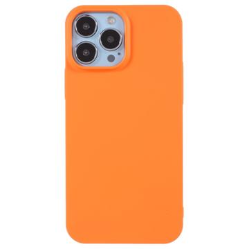 X-Level iPhone 14 Pro Rubberized Plastic Case - Orange